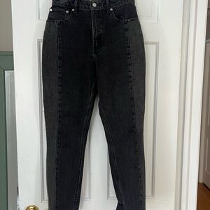 Abercrombie & Fitch High Rise Black Jeans